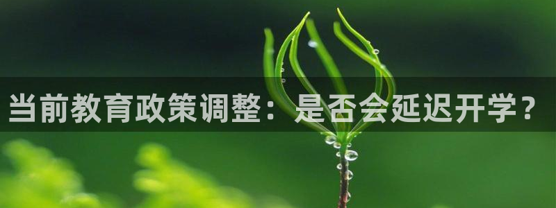狗子28：当前教育政策调整：是否会延迟开学？