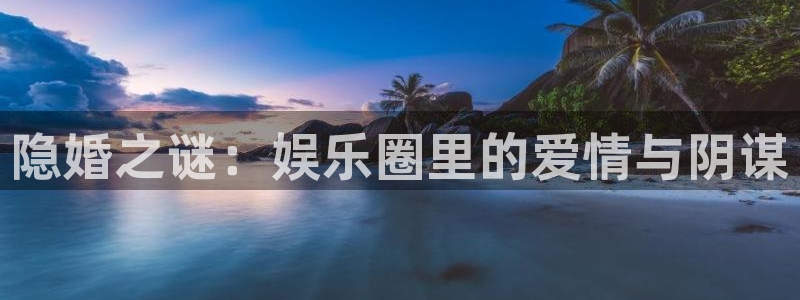 赢乐宝：隐婚之谜：娱乐圈里的爱情与阴谋