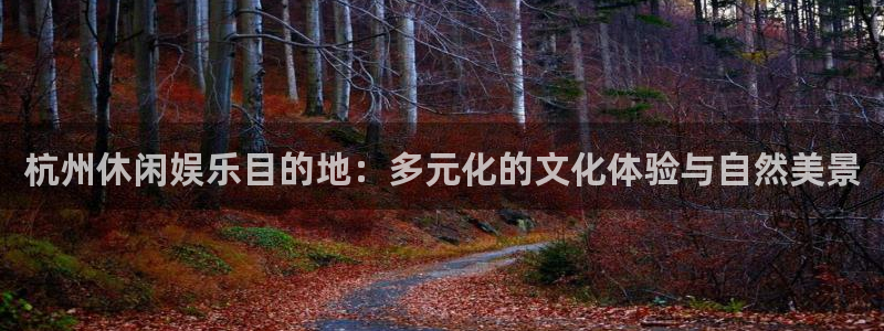 赢乐app下载安装：杭州休闲娱乐目的地：多元化的文化体验与自然美景